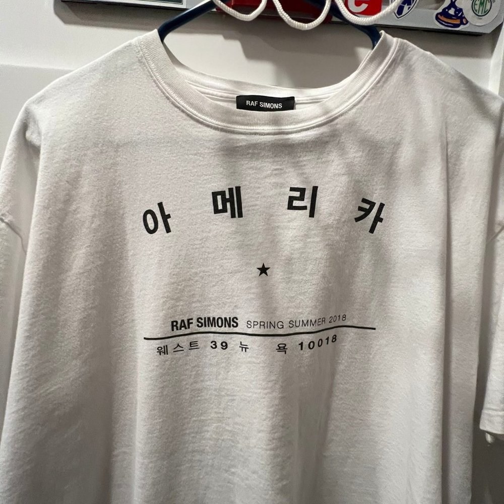 RAF SIMONS T-shirt